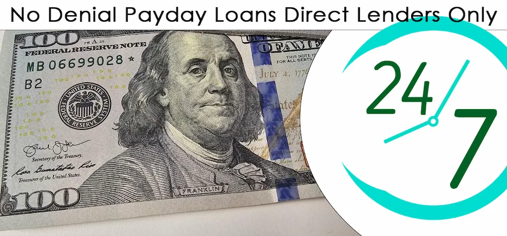 online payday loans with no refusal from direct lenders